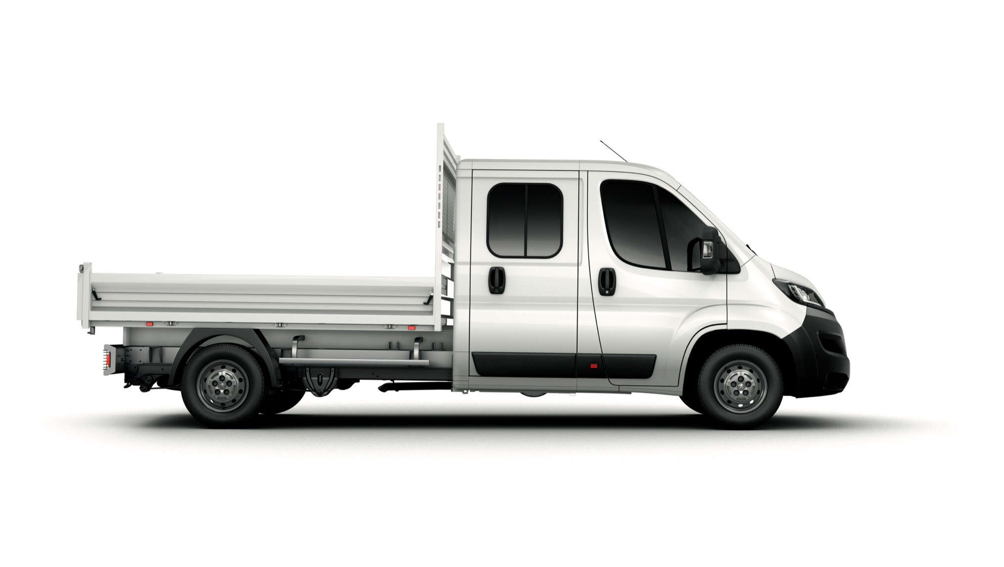 Peugeot Boxer, бортовий з подвійною кабіною